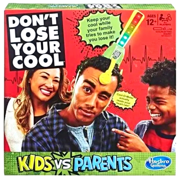 Toys | New Hasbro Dont Lose Your Cool Kids Vs Parents For Ages 12 And ...